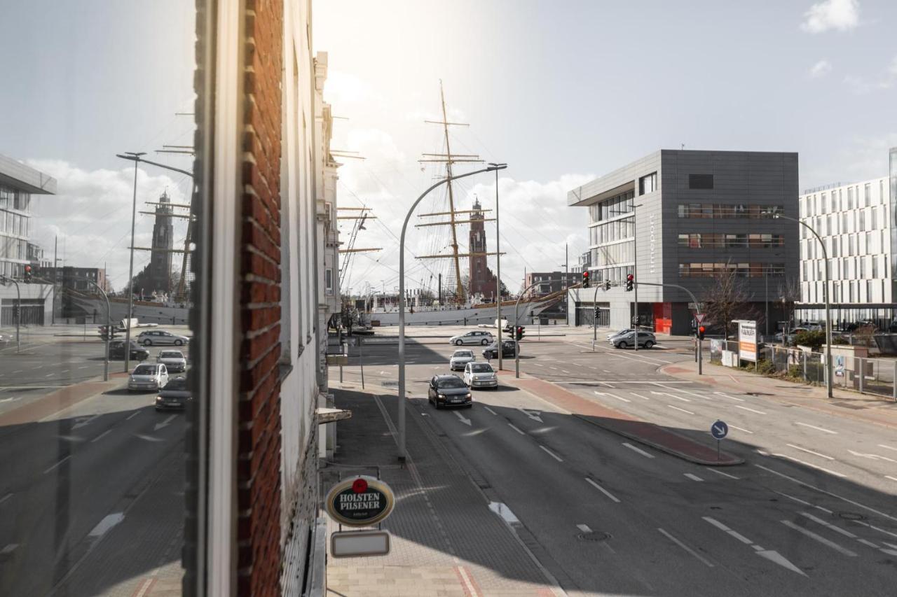 Koje Sechs I Apartment Im Zentrum Mit Hafenblick Bremerhaven Esterno foto